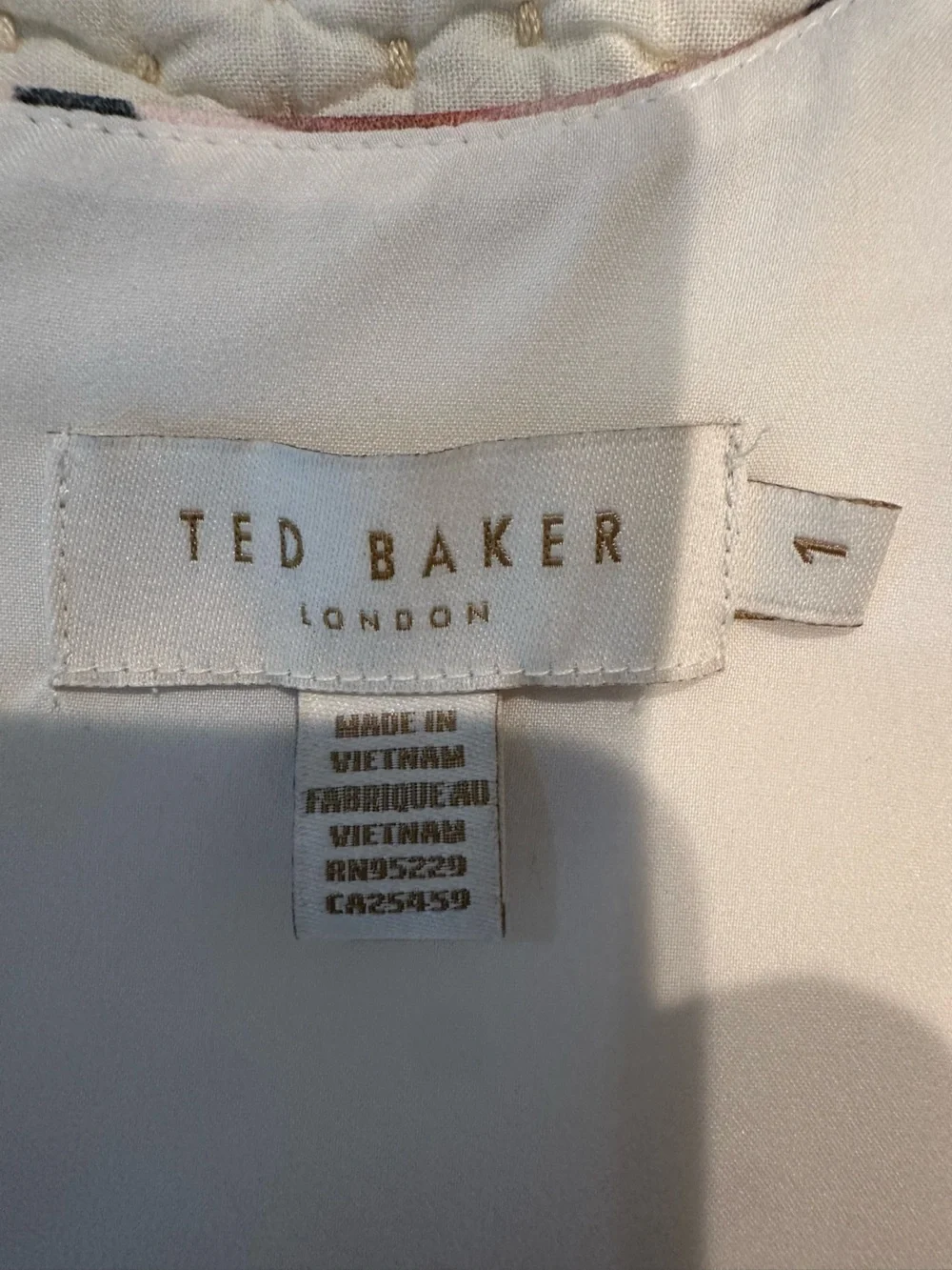 Ted Baker Dewana Bouquet Tiered Dress - Picture 7 of 10